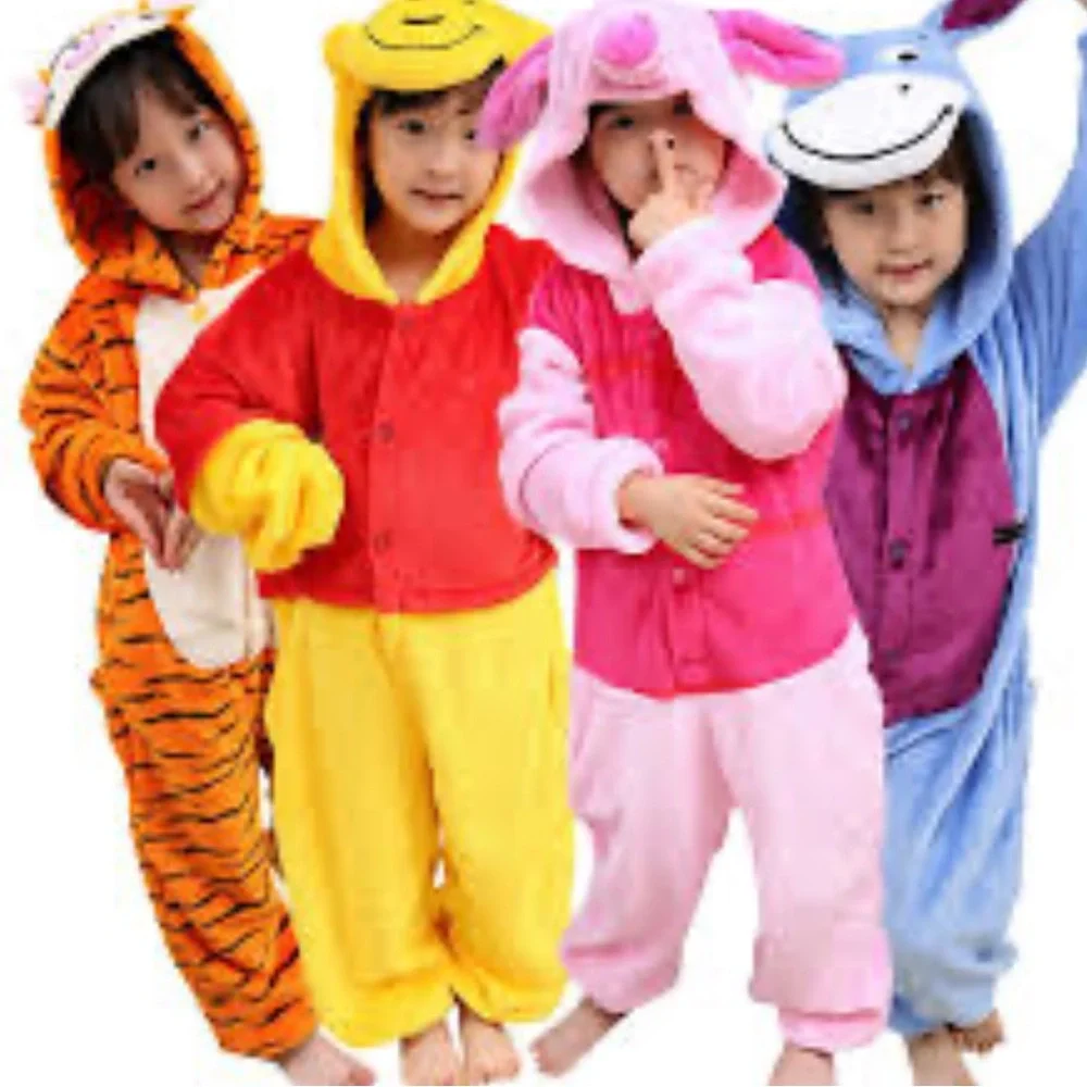 Pink Piglet Onesie Halloween Costume Unisex Men Women XL Winnie the Pooh